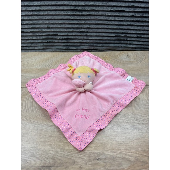 Garanimals Other - Garanimals Pink My Best Friend Baby Security Blanket Doll Lovey Polka Dot 86324